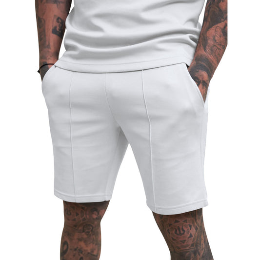 Pantalons de loisirs confortables pour hommes avec poches latérales et taille élastique Chic und Stil