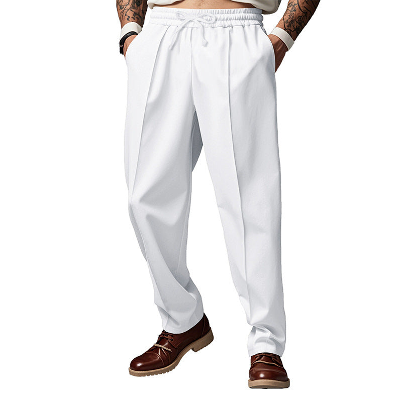 Men's jogging pants with side inserts and elastic waistband Chic and style