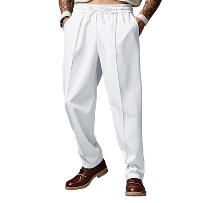 Men's jogging pants with side inserts and elastic waistband Chic and style