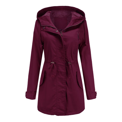 Functional jacket for women with adjustable waist and zipper Chic und Stil