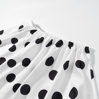 Modern Marlene pants for women with a timeless polka dot design Chic and Style