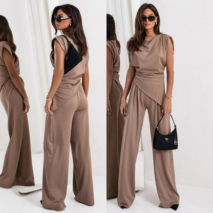 Dames Combinaison asymétrique élégante Chic und Stil