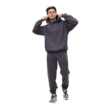 Men's comfortable hoodie and chic jogger pants
