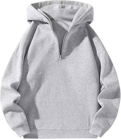 Dame Zip-Hoodie avec col montant et poches latérales Chic und Stil