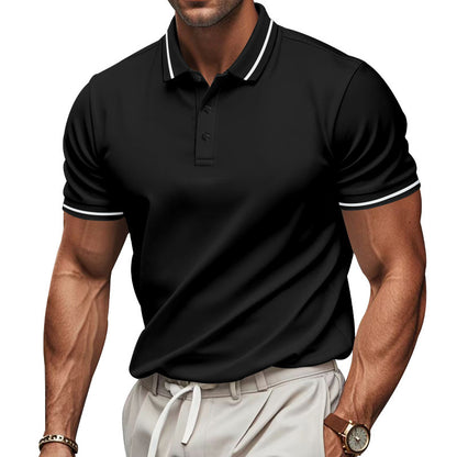 T-shirt polo pour femmes avec des accents élégants et un matériau respirant Chic und Stil