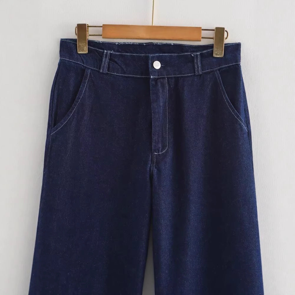 Dames Jean à taille haute Chic und Stil