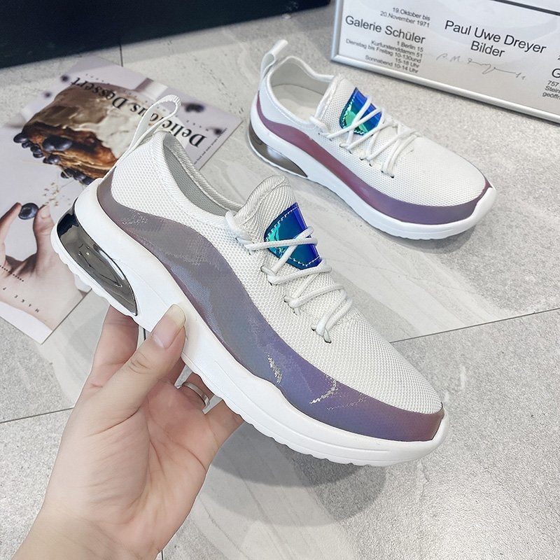 Baskets de sport respirantes pour femmes avec détail réfléchissant Chic und Stil