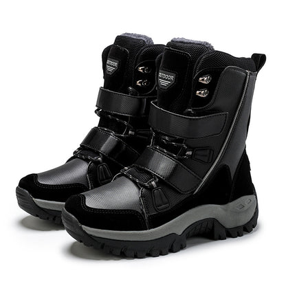 Bottes d'hiver multifonctionnelles pour femmes avec semelle antidérapante et doublure intérieure isolante Chic und Stil