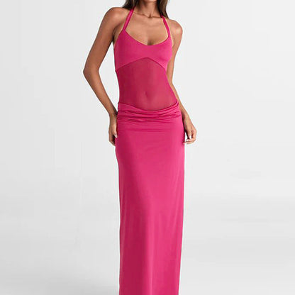 Robe maxi femme avec découpe raffinée et design cintré Chic und Stil