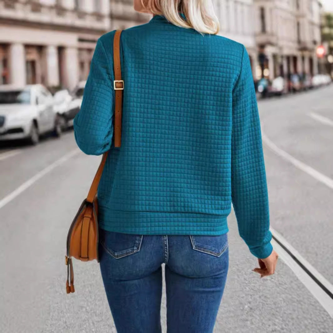 Dames doudoune avec fermeture éclair moderne Chic und Stil