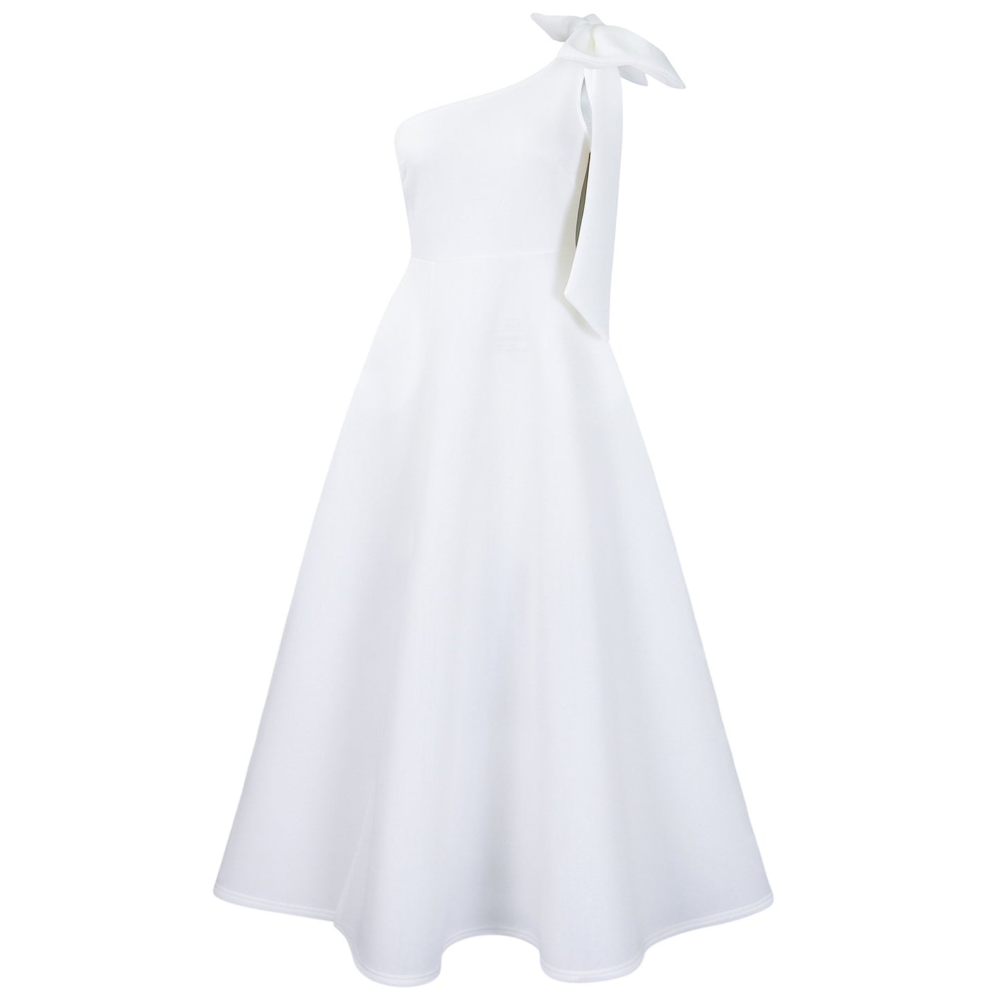 Robe maxi femme avec coupe asymétrique et élégante boucle Chic und Stil