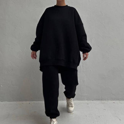 Dames confortable ensemble de sweat oversize Chic und Stil