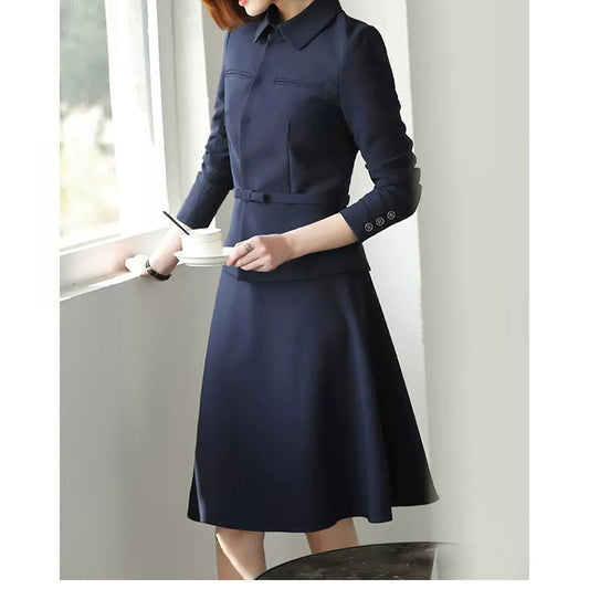 Robe ajustée pour femmes en A Chic und Stil