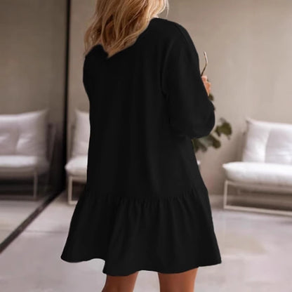 Robe décontractée pour femmes avec une coupe ample et des manches volumineuses Chic und Stil
