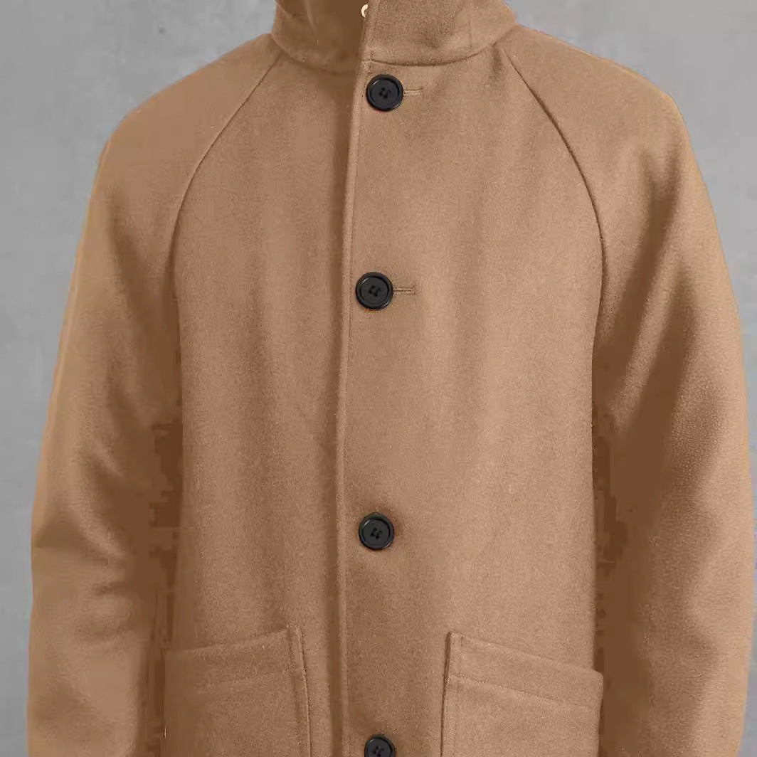 Casual hooded coat for men with comfortable pockets and warm inner lining Chic and Style