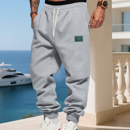Men's comfortable Relaxed-Fit Sweatpants with elastic waistband and functional pockets Chic and Style