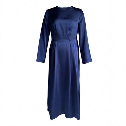 Robe maxi élégante pour femmes avec des manches longues et une coupe fluide Chic und Stil