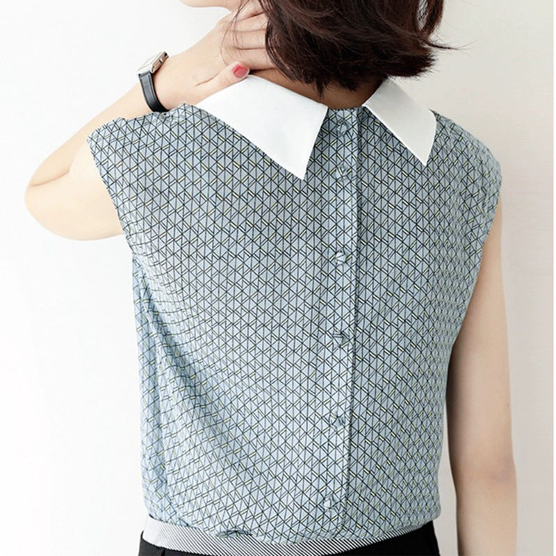 Blouse à col structuré pour femmes Chic und Stil