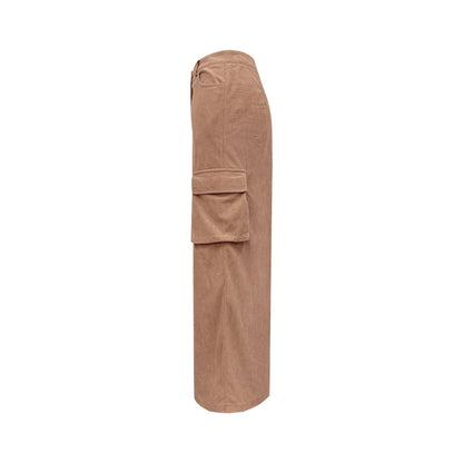 Jupe maxi femme avec poches cargo pratiques et détails de boutons Chic und Stil