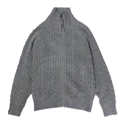 Dames gilet avec col haut et fermeture éclair Chic und Stil