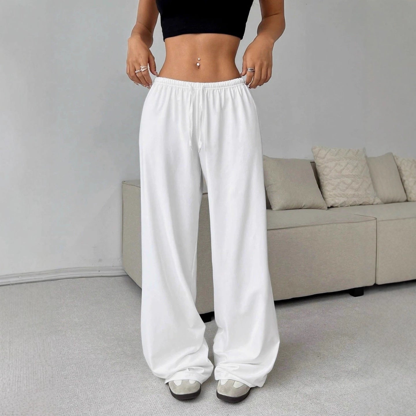 Casual and comfortable women's pants in soft jersey Chic and Style
