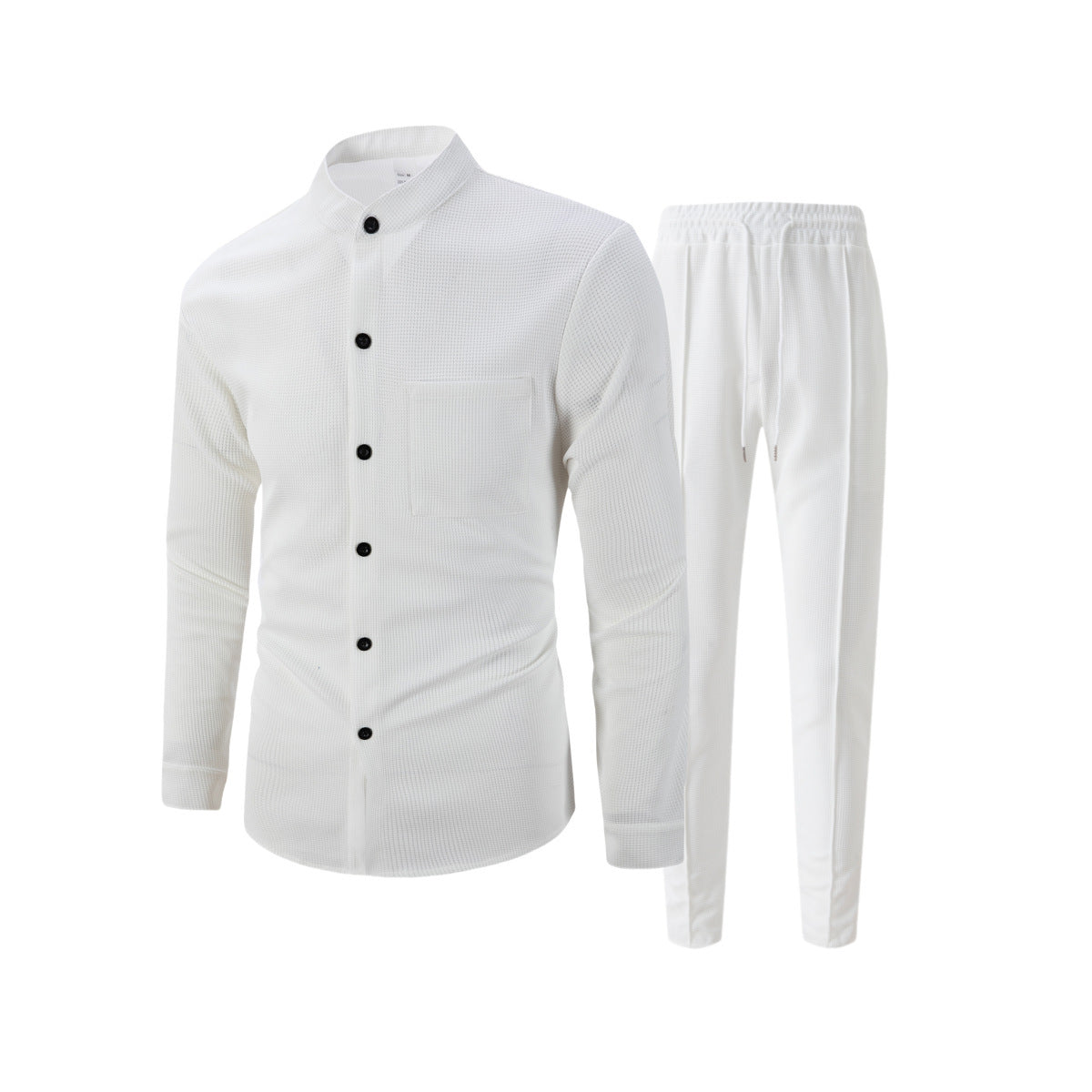 Costume de nuit confortable pour hommes avec haut respirant et pantalons élastiques Chic und Stil
