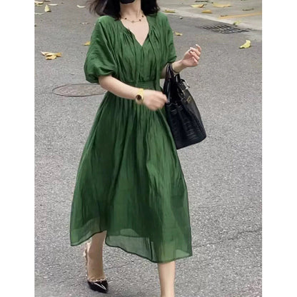 Robe maxi décontractée pour femmes avec coupe relaxante Chic und Stil