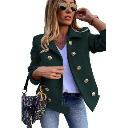 Vêtements pour femmes JACKKE avec des boutons dorés et une coupe décontractée Chic und Stil