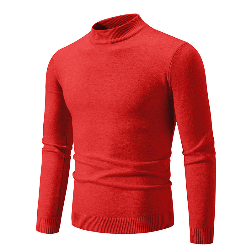 Pull élégant pour hommes avec col montant Chic und Stil