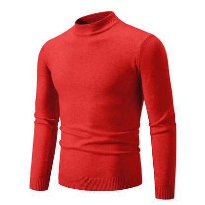 Pull élégant pour hommes avec col montant Chic und Stil