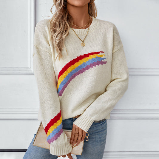 Pull femme à motifs Chic und Stil