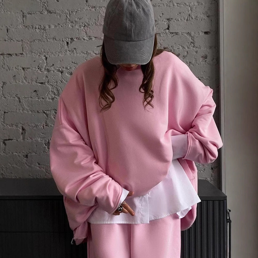 Oversized sweatshirt for women with matching jogger pants Chic and Style