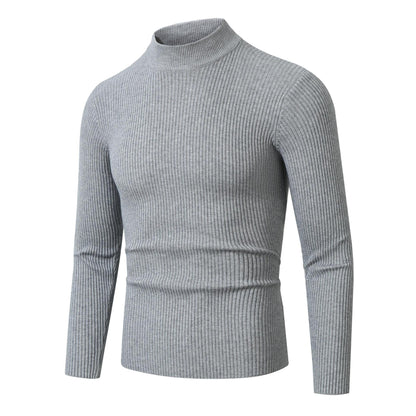 Pullover à col roulé tendance pour hommes en laine fine Chic und Stil