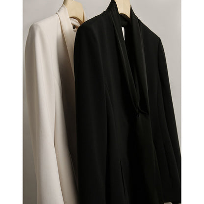 Veste blazer à col en écharpe pour femmes Chic und Stil