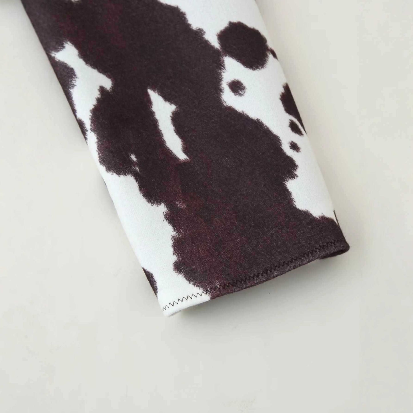 Dames chic veste courte à motif animal Chic und Stil