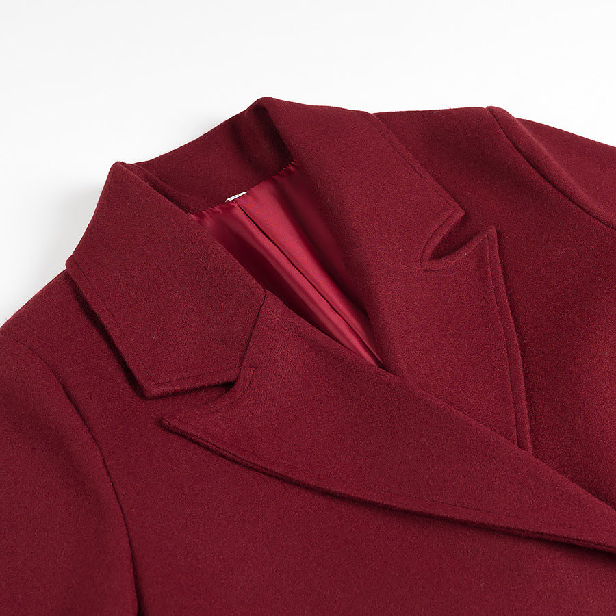 Elegant double-breasted coat for women Chic and Style