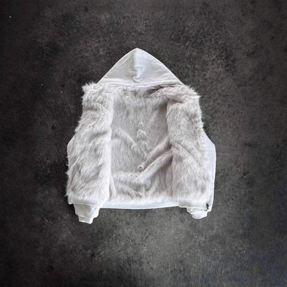 Dame veste à capuche avec doublure douce et coupe moderne Chic und Stil