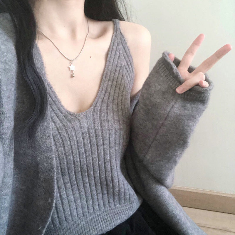 Dames Pull-over douillet avec texture douce et coupe décontractée Chic und Stil