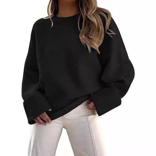Femmes pull douillet Chic und Stil