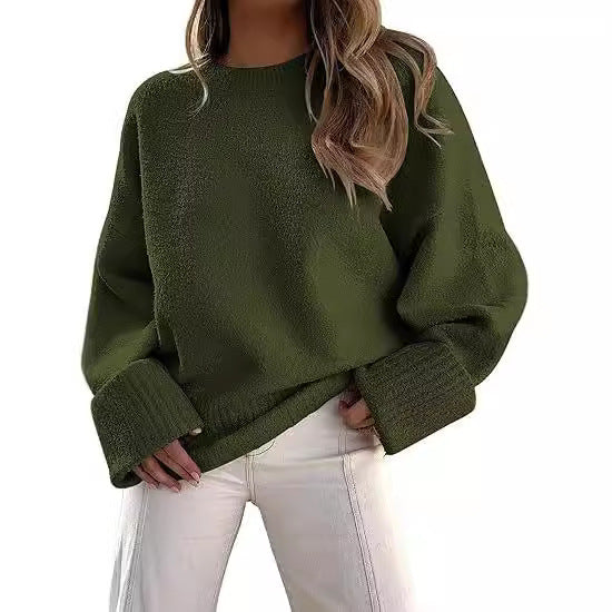 Femmes pull douillet Chic und Stil