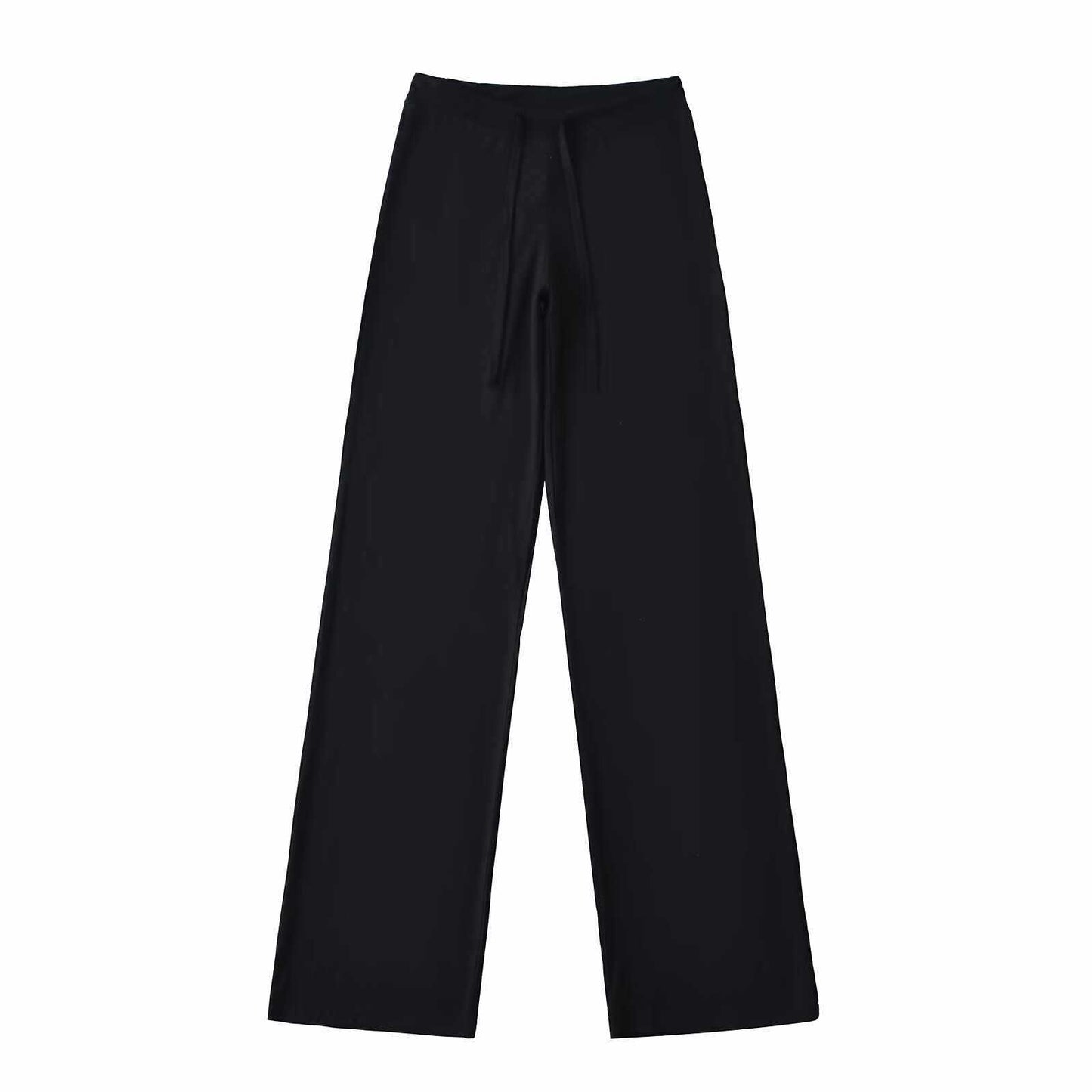 Chic and Style casual wide jersey pants for women