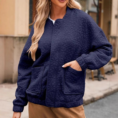 Dame veste oversize matelassée Chic und Stil