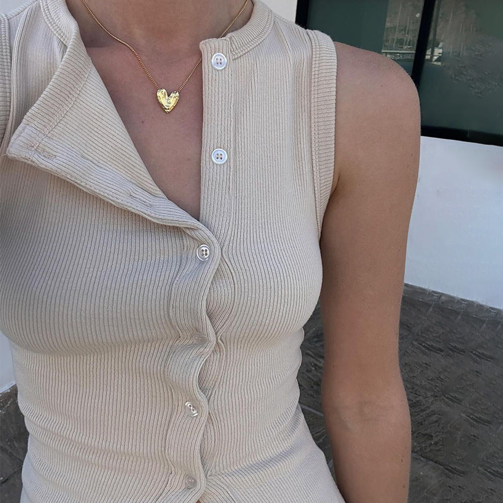 Robe maxi pour femmes avec patte de boutonnage et coupe élégante Chic und Stil