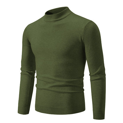 Pull élégant pour hommes avec col montant Chic und Stil
