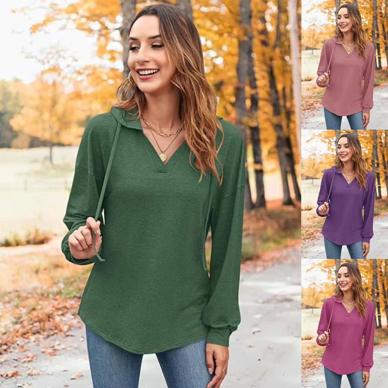 Dame Sweat à capuche Chic und Stil