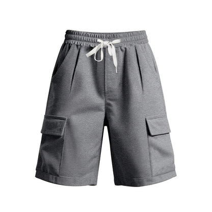 Shorts cargo décontractées pour hommes avec taille élastique et poches fonctionnelles Chic und Stil