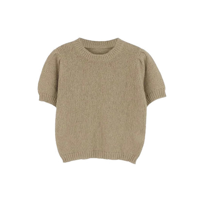Pull femme avec manches bouffantes et tricot doux Chic und Stil
