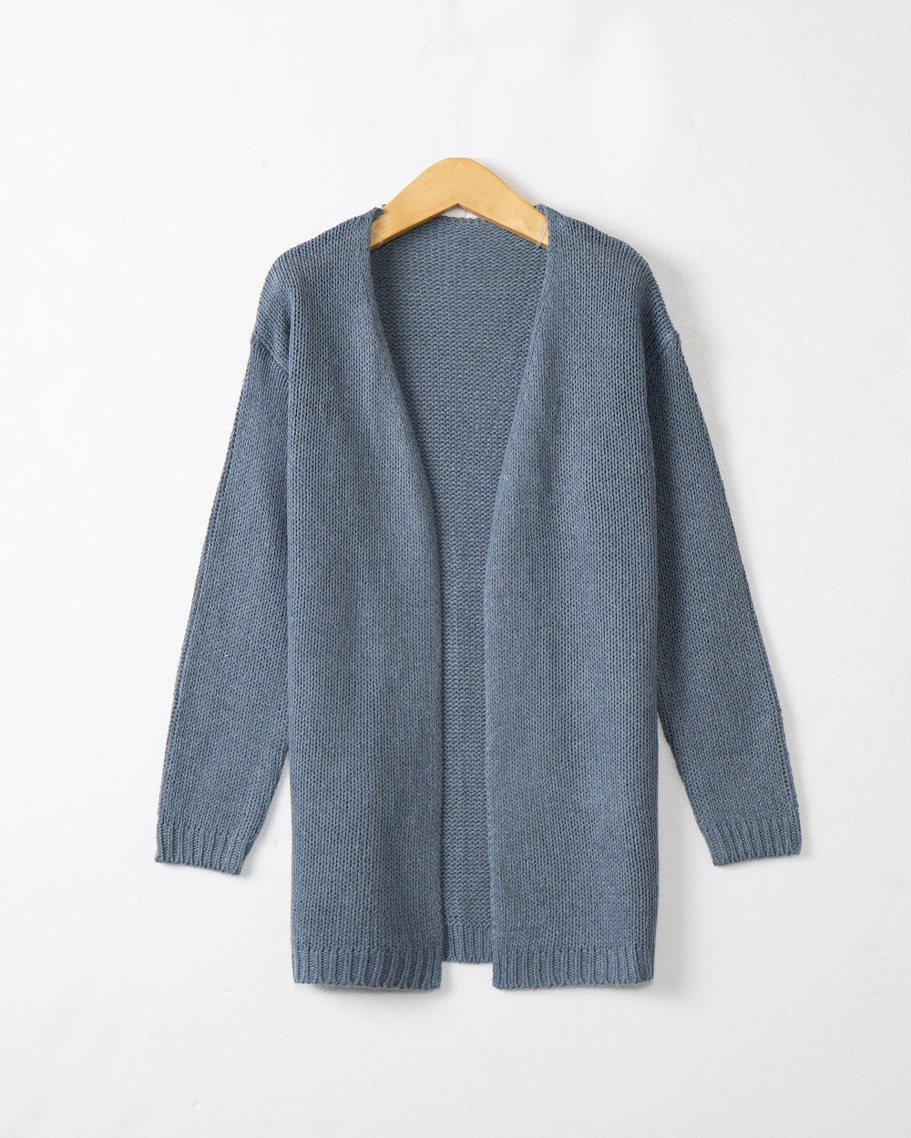 Dames Gilet ouvert en tricot avec coupe décontractée et poches Chic und Stil