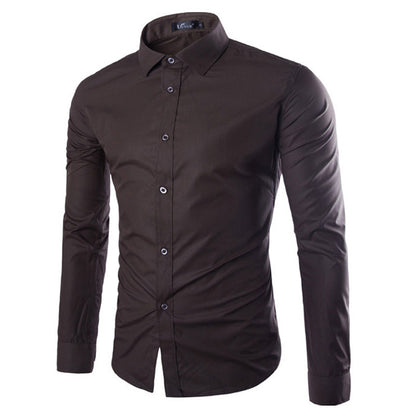 Chemise élégante à manches longues pour hommes Chic und Stil