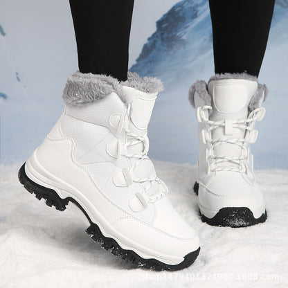 Bottes d'hiver chaudes pour dames avec polaire isolante et semelle antidérapante Chic und Stil